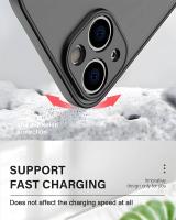 Funda de lujo mate para iPhone Carga inalámbrica magnética Protección suave - details 11