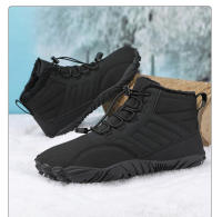 Nuevas botas de algodón, zapatos informales de algodón, además de botas de nieve gruesas de terciopelo, botas altas de algodón cálidas para parejas - details 16