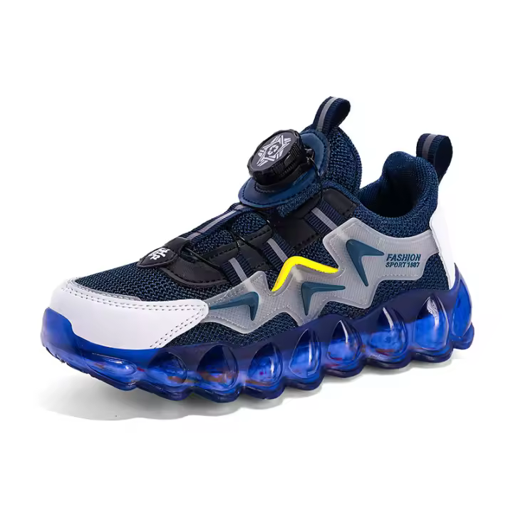 Zapatillas de deporte antideslizantes para niños, zapatos deportivos transpirables para exteriores, tenis de alta calidad, a la moda - 1