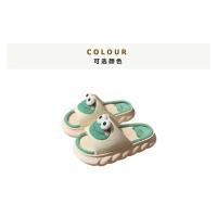 Suaves Zapatillas de Lino para Mujer Suela Gruesa, Antideslizantes, Dibujo de Rana para Todas las Estaciones - details 16