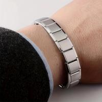 1Pc Magnetic Bracelet Anti-static Energy Bracelet Stainless Steel Health Bracelet - details 3