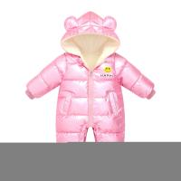 Chaqueta de invierno para bebé recién nacido, chaqueta impermeable de terciopelo, mono para niño pequeño, capa con capucha - details 7