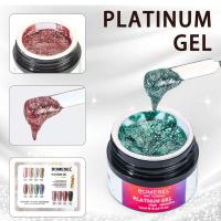 Estrellas brillantes flash platino esmalte de uñas pegamento 12 colores celebridades de Internet popular blanqueamiento salón de uñas pegamento funcional especial - details 4