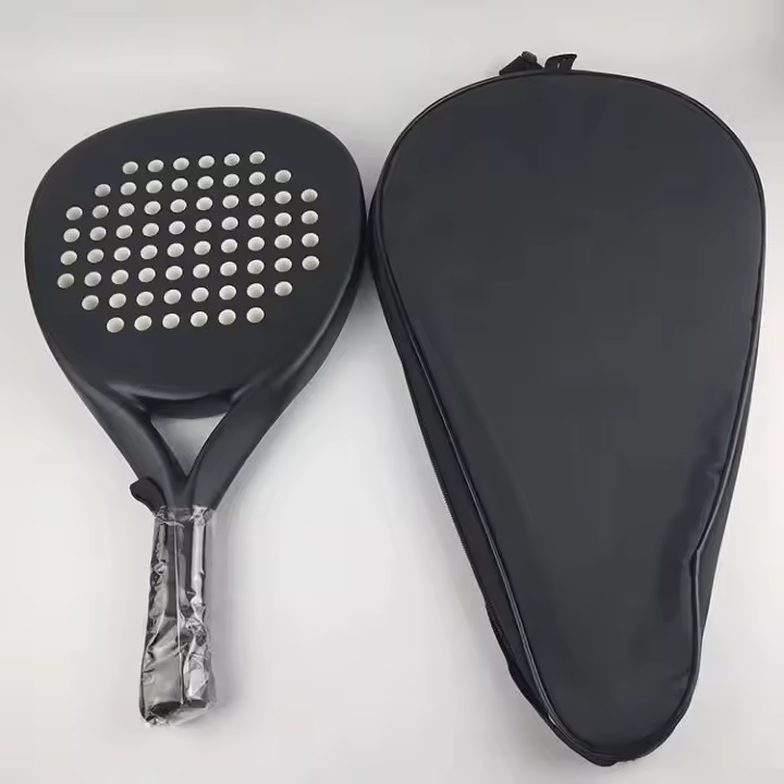 Raqueta de tenis de Padel, raqueta deportiva de cara EVA suave de fibra de carbono para exteriores, equipo profesional Papa - 1