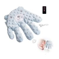 Almohada calmante para dormir de bebé, acapa automáticamente, Palma de felpa a coaxial, artefacto para dormir, seguridad eléctrica cómoda antifright - details 11