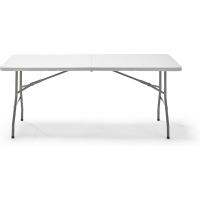 Mesa Plegable Portátil Multifuncional, 180x74x74cm, Blanco - details 2