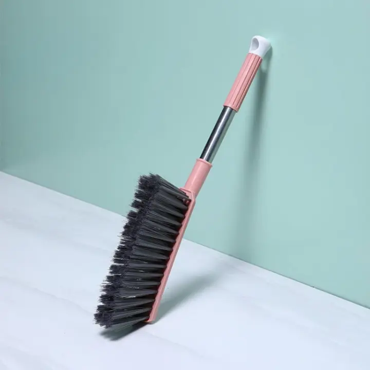 Cepillo barredora para el hogar, artefacto de limpieza de pelo suave, mango largo para dormitorio, polvo, sofá, alfombra, cama - 1