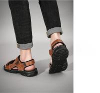 Sandalias deportivas para hombre, correas ajustables, sandalias de senderismo para interiores y exteriores, sandalias informales con punta abierta para caminar, zapatos de agua para playa de verano - details 12