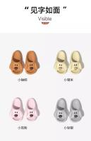 Lindo feliz cachorro zapatillas de las mujeres de verano casa interior pareja baño fresco zapatillas de los hombres pueden usar afuera - details 6