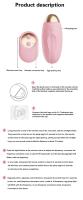 Vibrador Inalámbrico Control Remoto Estimulador de Punto G y Masajeador Anal para Mujeres - details 9