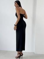 Vestido largo y delgado sin mangas para mujeres - details 4