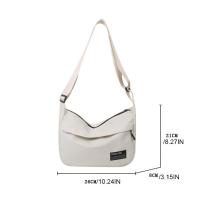 Bolso de hombro Oxford de gran capacidad, bolso para axila, bolso de lona para dumplings, bolso cruzado deportivo de estilo coreano para ir al trabajo, Unisex - details 0