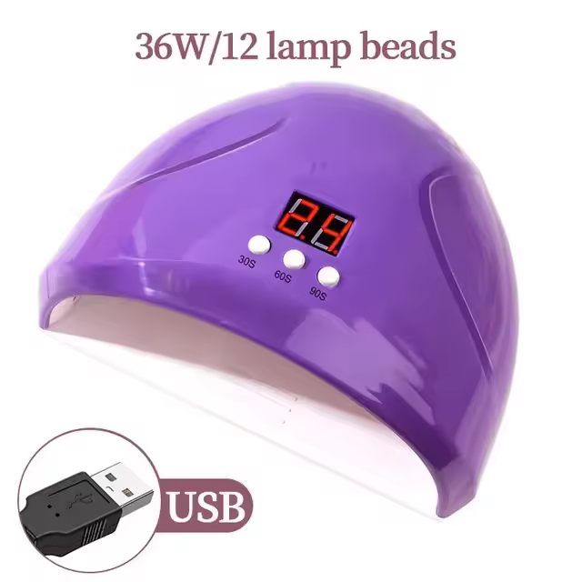 LULAA Profesional 36W UV LED Fototerapia Secador de Esmalte de Uñas Equipo de Salón para Manicura - 1