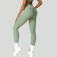 Pantalones de Yoga de cintura alta para mujer, pantalones para correr y Fitness, ropa externa, adelgazamiento, levantamiento de cadera, pantalones deportivos ajustados para ejercicio - details 4