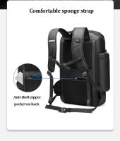 Mochila de viaje de gran capacidad para hombre, bolsa de zapatos impermeable para senderismo al aire libre, para ordenador portátil de negocios de 17 pulgadas, 50L - details 7