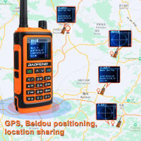 Baofeng-walkie-talkie UV-17Pro con GPS, Radio FM, seis bandas, copia Freq, resistente al agua, VHF, UHF, 108-130MHz, 200-260MHz, 350-355MHz - details 7