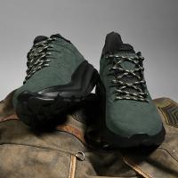 Zapatillas de Correr Antideslizantes de Cuero Nubuck Calzado Deportivo Casual para Hombres - details 37