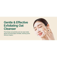 Purito Oat Exfoliating Facial Polish Gentle Scrub Clay Facial Cleanser Pore Minimizing