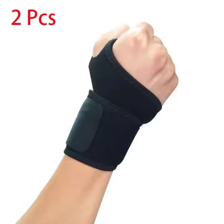 Pulsera Ajustable para Todos Soporte de Muñeca para Deportistas Adecuada para Mano Derecha o Izquierda Correas de Zapatos y Ropa Deportiva - 1