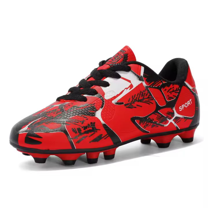 Botas de fútbol de calidad para niños, adolescentes, adultos, tacos TF/FG, zapatos de fútbol antideslizantes para niños, zapatos de entrenamiento de fútbol sala al aire libre - 1