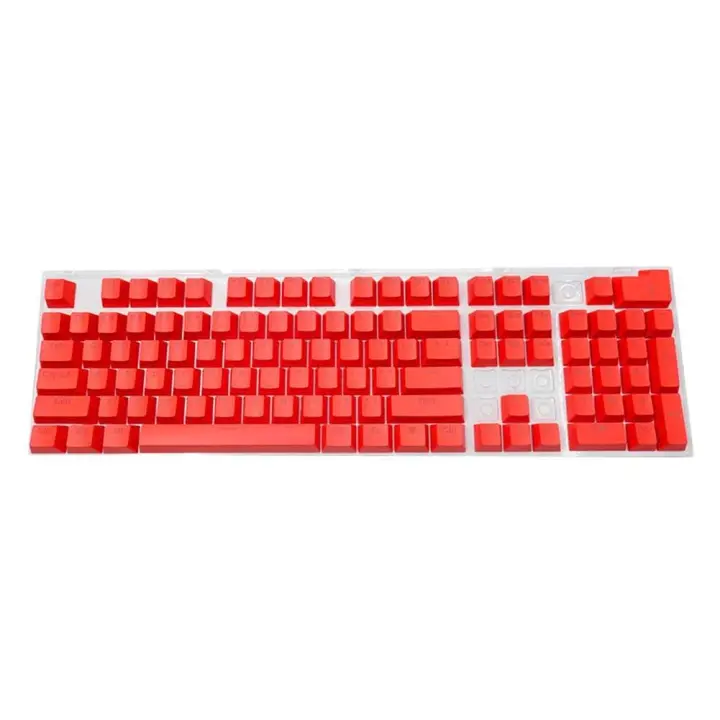 Kit Nical DIY, 104 Uds, Oem, Retroiluminado, Monocromo, Abs, Funda Rosa Para Teclado Cherry MX 61/87/104 - 1