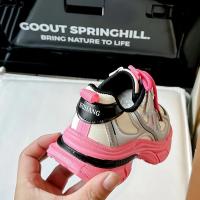 Zapatillas de deporte de moda para niños y niñas, zapatos deportivos informales versátiles, antideslizantes, suela gruesa suave, estilo coreano, novedad de otoño, 2024 - details 7