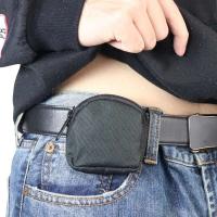 Mini cintura de nailon 1000D para acampar al aire libre, senderismo, Traveg, para hombres y mujeres, monedas, tarjetas, llaves, almacenamiento de dinero, bolsas de seguridad - details 3