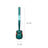 Juego De Cepillo De Inodoro Con Soporte De Silicona Limpieza Del Baño Asa Recargable Dispensador Accesorio Doméstico - details 12