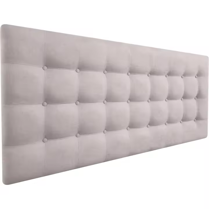 Cabecero de Cama -Cabezal tapizado Acolchado en Tejido Antimanchas-Cabeceros Matrimonio Premium - 1