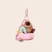Llavero Kawaii de peluche de marmota, adornos de dibujos animados, muñecos de marmota, colgante para bolso, llavero colgante para coche, regalo para niña - details 6