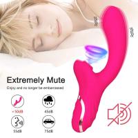 Consolador vibrador de punto G para mujer, 10 velocidades, succionador de clítoris, estimulador de clítoris Oral, motores duales, Juguetes sexuales para masturbador femenino adulto - details 4