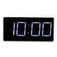 Reloj despertador Digital LED con retroiluminación, calendario de datos y hora, reloj de mesa con retroiluminación electrónica - details 10