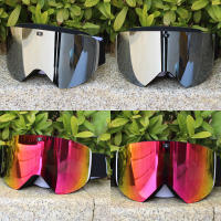 Gafas magnéticas polarizadas de doble capa para hombre y mujer, lentes de esquí antiniebla, UV400, para Snowboard, novedad de 2024 - details 9