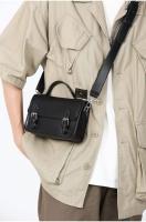 👜 👝 🎒 ⭐ ⭐ ⭐ 2025 nueva bolsa de mensajero bolsa de los hombres tendencia cartero casual neutral bolsa de hombro casual portátil pequeña bolsa cuadrada - details 17