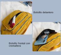Riñonera deportiva impermeable de gran capacidad para mujer - details 3