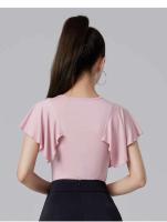 Tops de baile elegantes y modernos, graduación clásica TRE, street TRE con volantes, camiseta festival femenina Ustada Latina - details 13