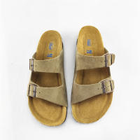 Zapatillas de cuero de vacuno, zapatillas frescas, zapatos de playa de verano, suela antideslizante suave, zapatos de pareja para hombres y mujeres - details 44