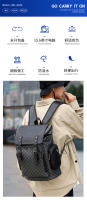 Nueva bolsa para com****dora de negocios y ocio versión coreana mochila de moda mochila de gran capacidad para hombres mochila de viaje mochila escolar - details 1