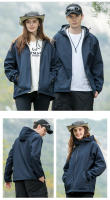 Chaqueta de Senderismo Impermeable Unisex CHRLCK A Prueba de Viento, Anti-embebellecer, Ideal para Acampar, Cazar, Correr, Trekking, Pesca - details 23