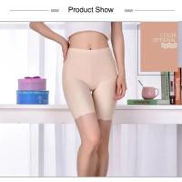 Pantalones cortos de seguridad sin costuras para mujer, Boxers de talla grande para verano, pantalón de protección antirozaduras debajo de la falda, bragas, ropa interior 3XL - details 4