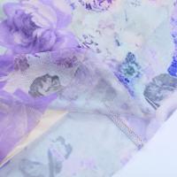 Pausa para el café Vestido floral de verano con suave viento francés, hombro de una palabra con cuello en V Un vestido de péndulo JY25242 - details 19