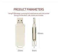 Tarjeta de Memoria USB3.0 Rotativa para iPhone 2TB, 1T, 512G Interfaz de Hardware Type-C a Lightning A Prueba de Golpes - details 14