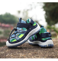 Sandalias de playa para niños, zapatos deportivos antideslizantes, transpirables, suaves, planos, Punta cerrada, seguridad, Verano - details 18