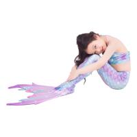 Traje de baño para niños Traje de sirena para niña Traje de actuación de cola de sirena de princesa de sirena - details 35
