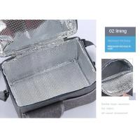 Bolsa de almuerzo reutilizable con aislamiento térmico para hombres y mujeres, multifuncional, 8L, refrigerador y caja de almuerzo para mantener el calor, a prueba de fugas, impermeable - details 5