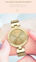Reloj de Pulsera de Cuarzo de Lujo para Damas Movimiento Japonés, Resistente al Agua, Alta Gama, Tira de Acero, Correa de Cuero - details 9