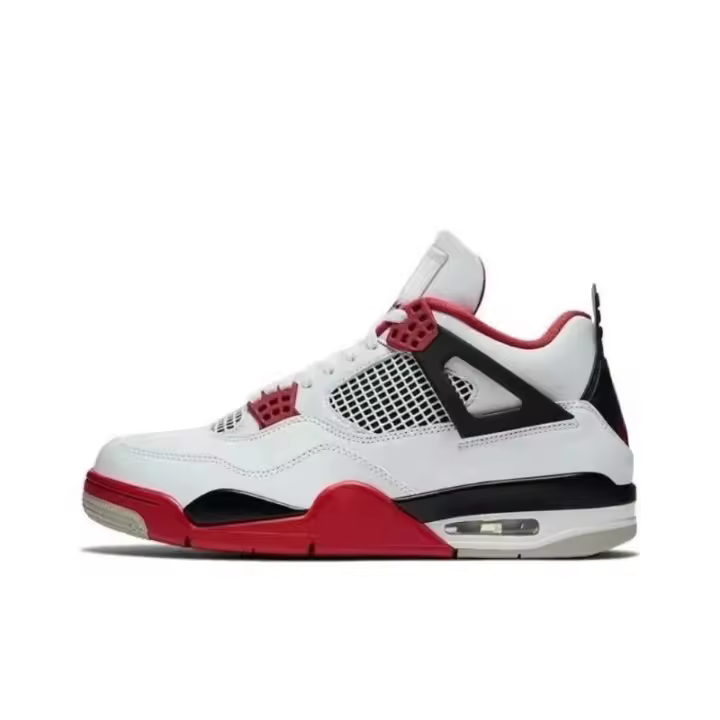 Zapatillas de Baloncesto Retro 4 4s Zapatillas de Correr al Aire Libre Casuales para Hombres y Mujeres Cobre Resistente a la Desgastación Forro de Seda Zapatillas de Cuero Sintético - 1