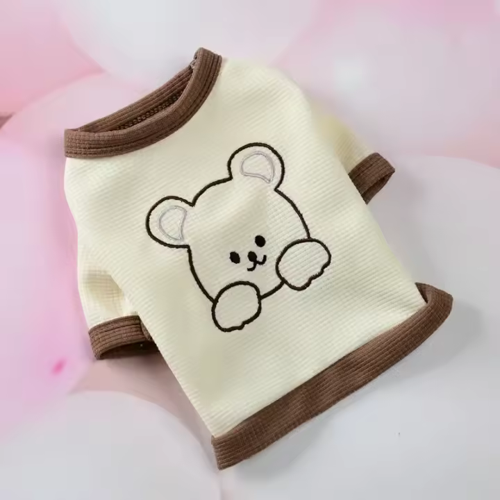 Ropa Bonita para Parejas de Perros Vestidos para Perros Camisa para Mascotas - 1