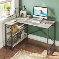 Escritorio de Computadora Reversible de 120 cm, Mesa de Escritura con Estantería para Espacios pequeños de Oficina en Casa - details 3