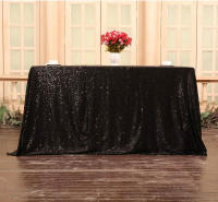 Mantel de Mesa de Lentejuelas Redondo de 120cm Ideal para Bodas, Cumpleaños, Navidad, Exteriores - details 10